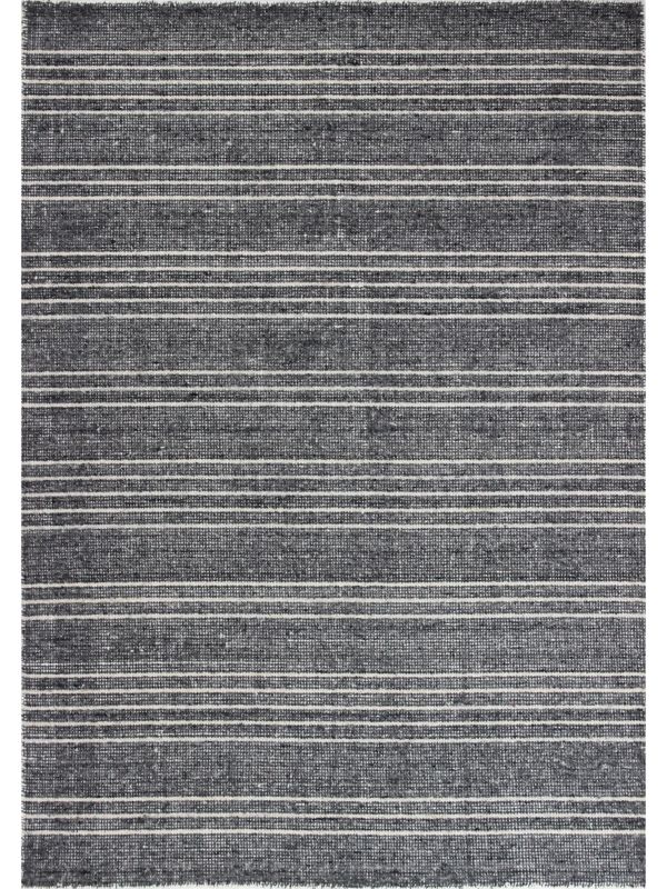 Bashian Rugs Levon Striped Wool Accent Rug